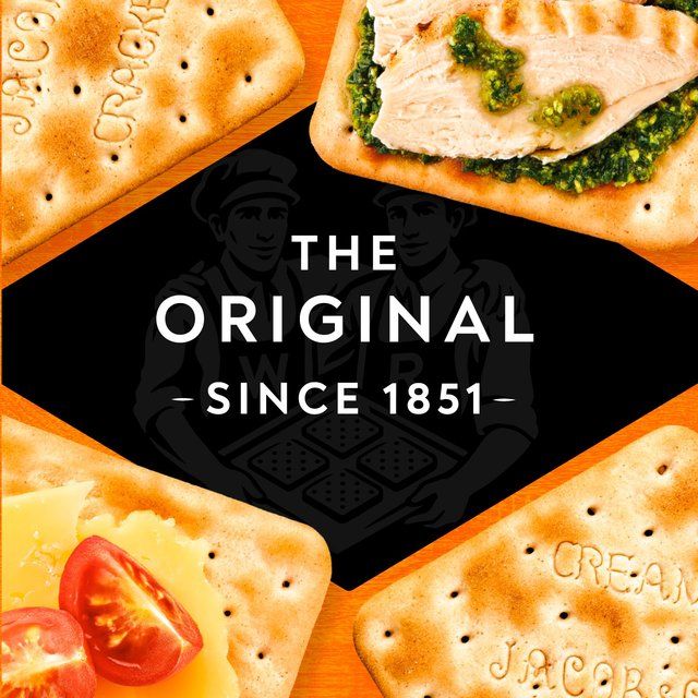Jacob's Cream Cracker Multipack 8 Snack Packs   185g