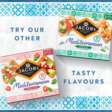 Jacob's Mediterranean Pinch of Salt Crackers   5 x 38g