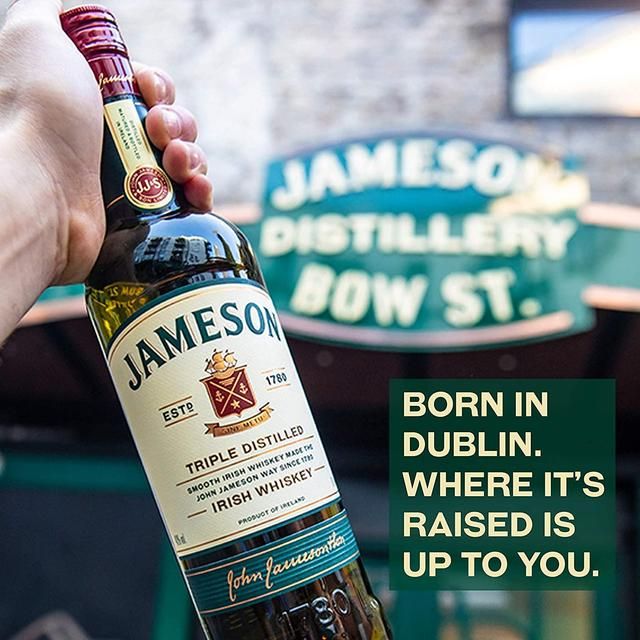 Jameson Triple Distilled Blended Irish Whiskey   1L