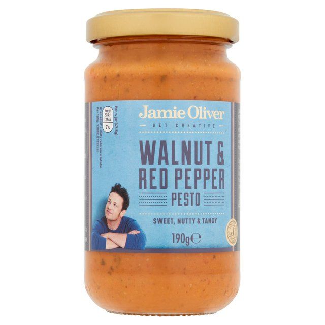 Jamie Oliver Walnut & Red Pepper Pesto   190g