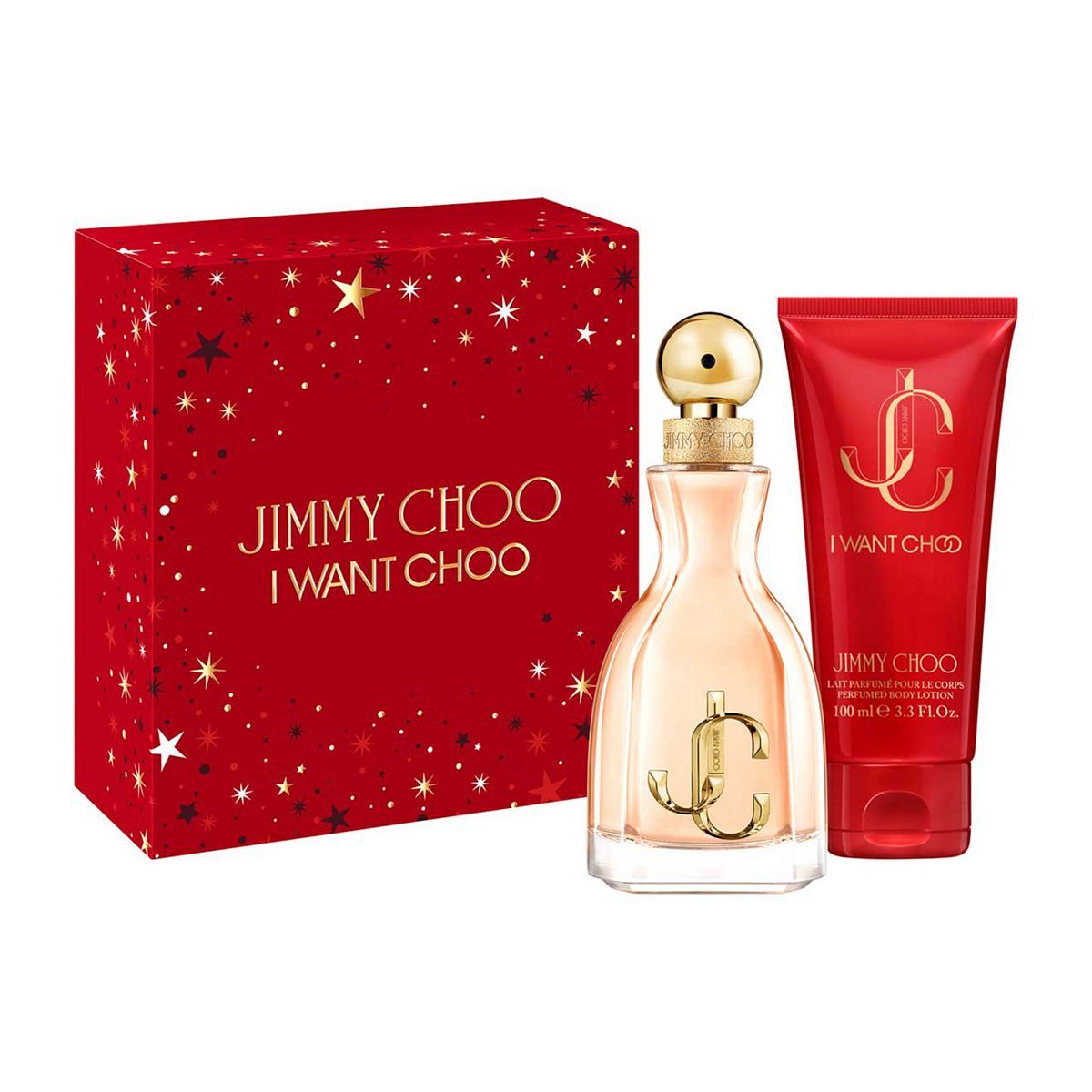Jimmy Choo I Want Choo Gift Set Eau de Parfum 60ml &amp;amp; Body Lotion 100ml