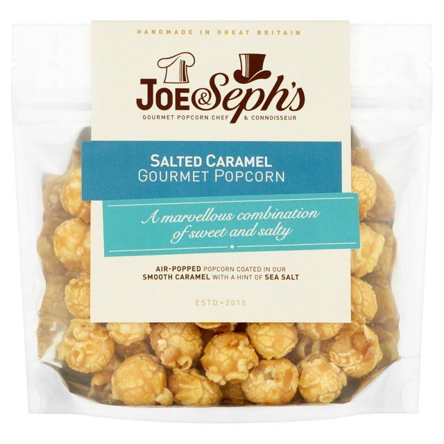 Joe & Seph's Salted Caramel Popcorn Snack Pack   30g