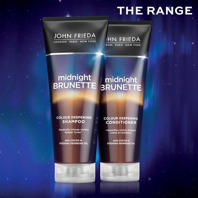 John Frieda Midnight Brunette Colour Deepening Shampoo   250ml