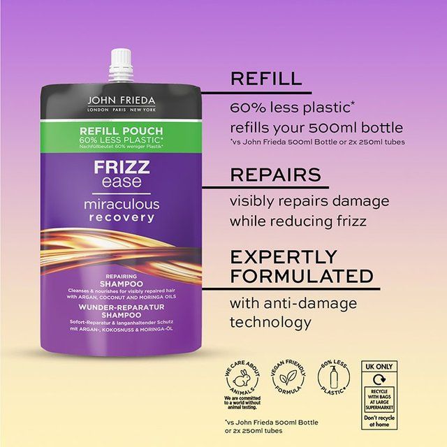 John Frieda Miraculous Recovery 500ml Refil   500ml