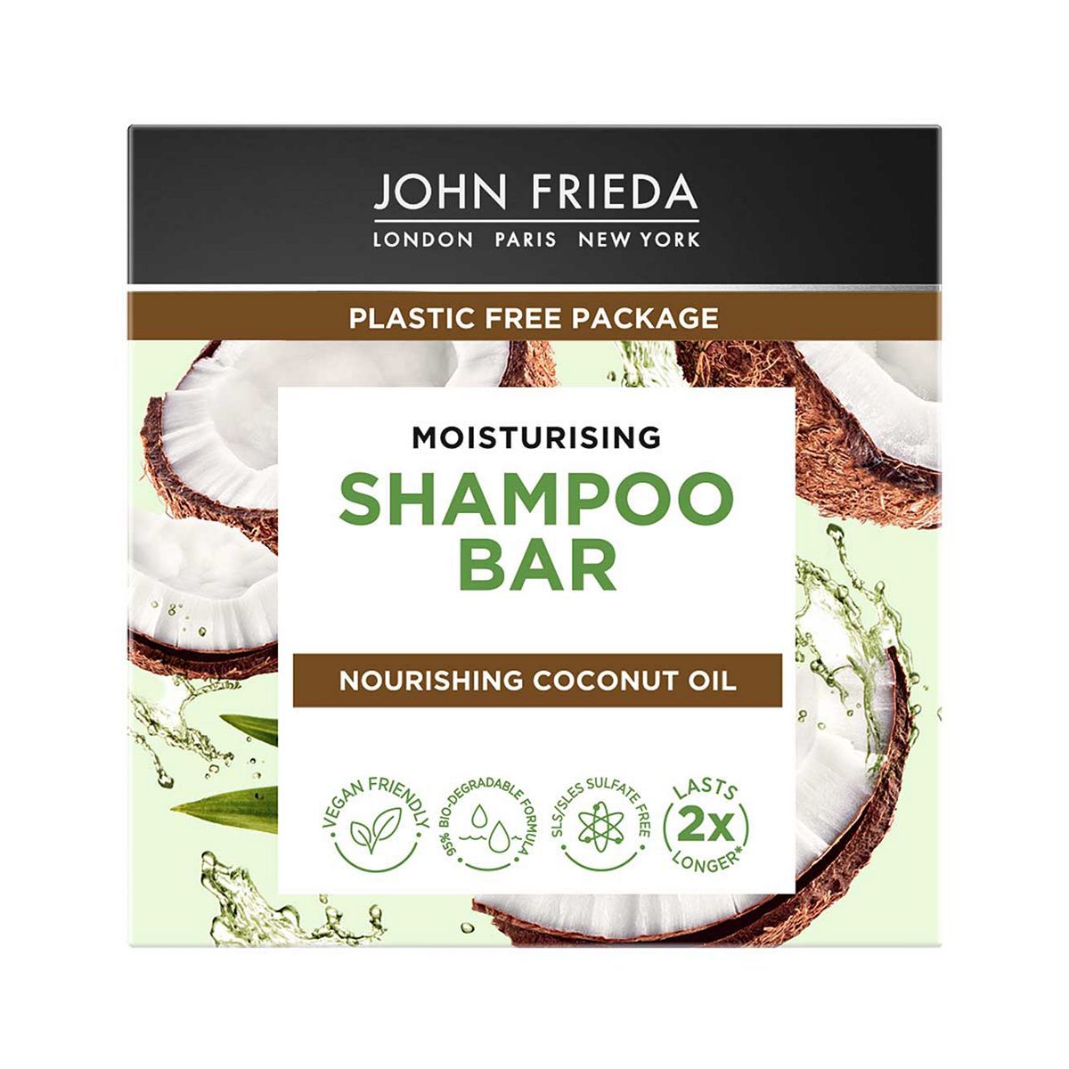 John Frieda Moisture Shampoo Bar 75g