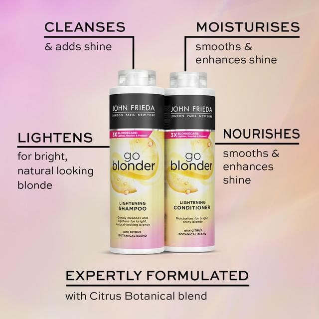 John Frieda Sheer Blonde Go Blonder Shampoo &amp;amp; Conditioner Duo   2 x 500ml