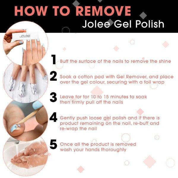 JoLee Gel Nail Polish 10ml  - Bubble Gum