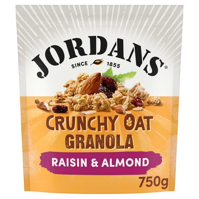 Jordans Crunchy Oat Raisin &amp;amp; Almond Granola Breakfast Cereal   750g