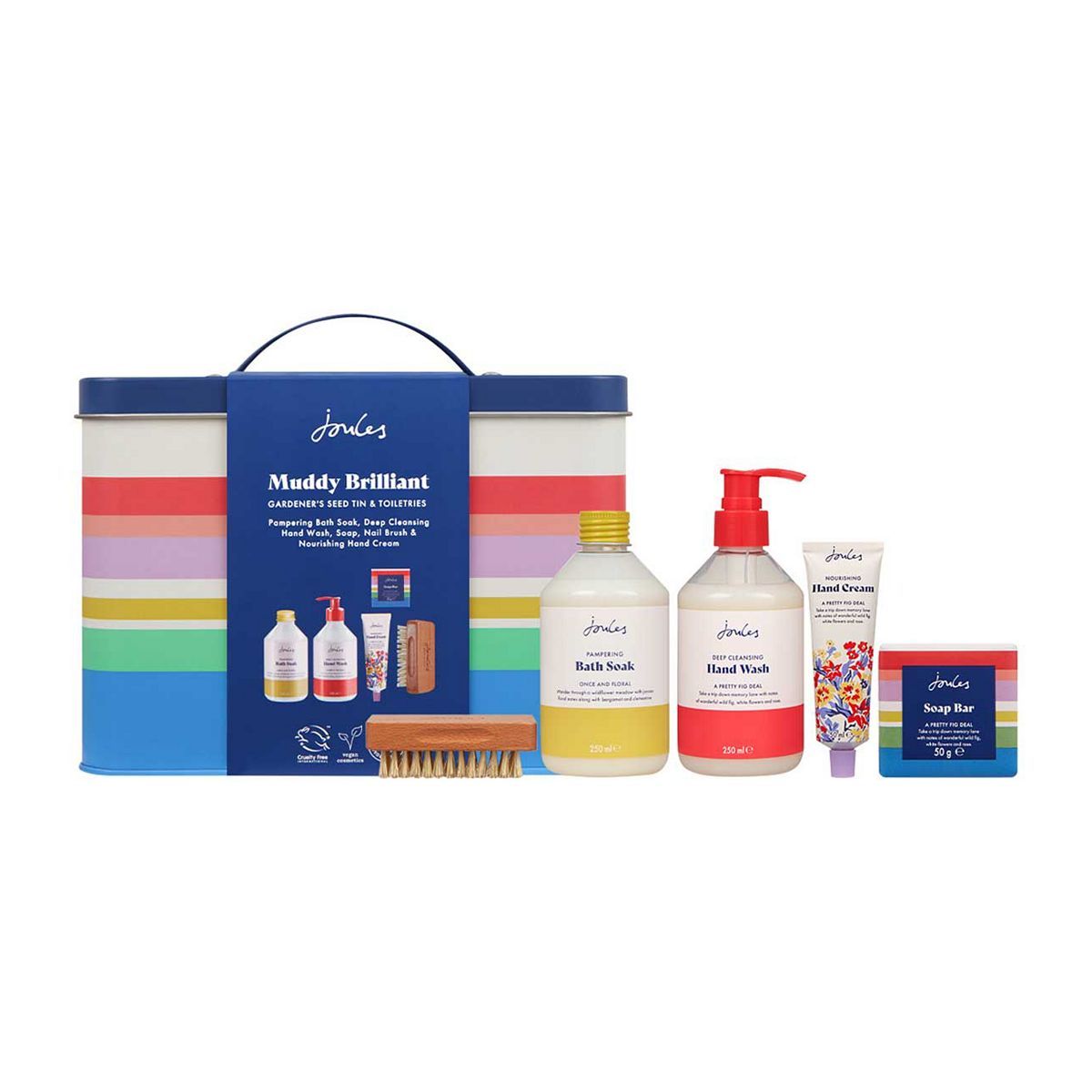 Joules Muddy Brilliant Gardener's Seed Tin &amp;amp; Toiletries
