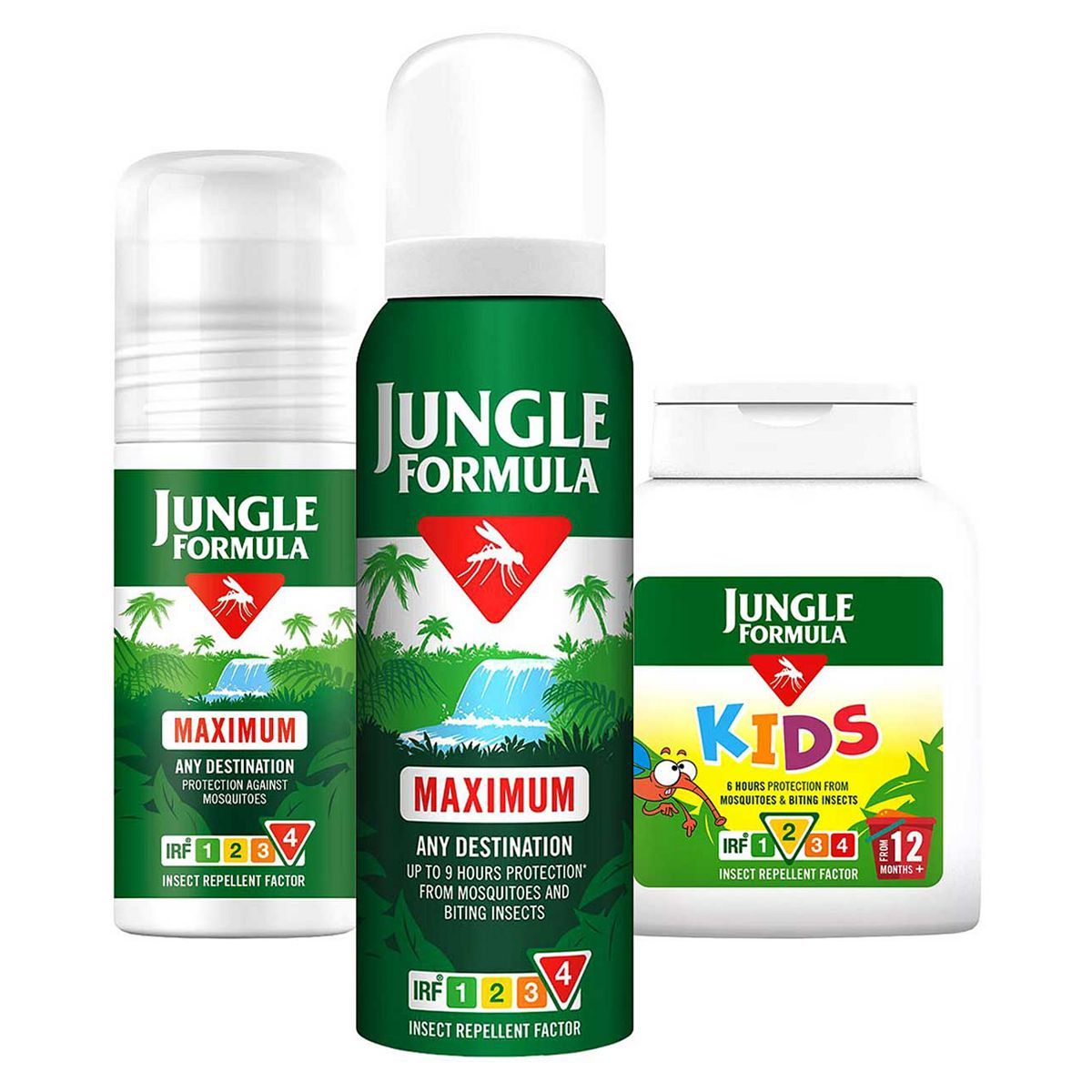 Jungle Formula Maximum Insect Repellent Family Bundle