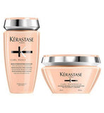 K&amp;eacute;rastase Curl Manifesto Shampoo and Hair Mask Duo for Curly and Coily Hair, With Manuka Honey and Ceramide