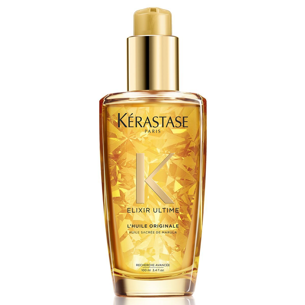 K&amp;eacute;rastase Elixir Ultime Hair Oil, Long-lasting Radiance Treatment, For Dull Hair, With five precious Oils &amp;amp; Argan Oil, 100ml