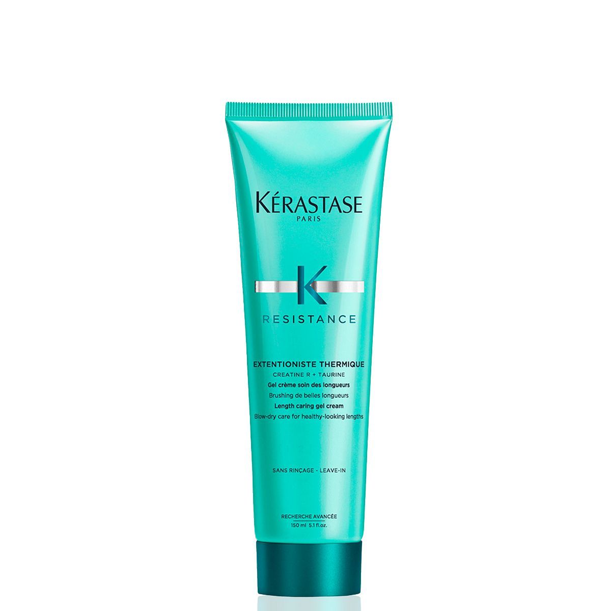 K&amp;eacute;rastase Resistance Nourishing Leave-in Gel Cream Treatment, For Damaged Hair With Creatine, Thermique Extentioniste, 150ml