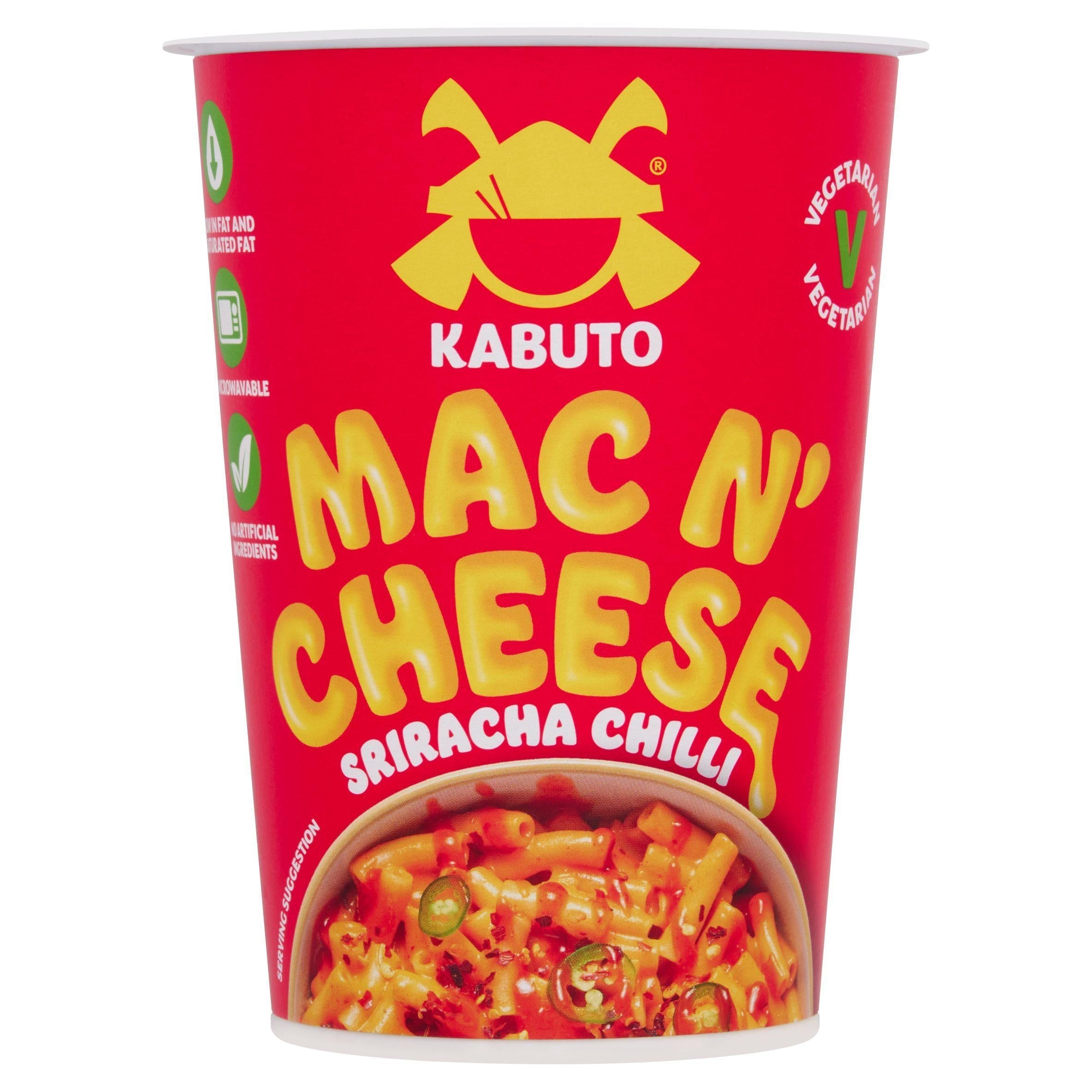 Kabuto Mac &amp;amp; Cheese Sriracha Chilli 85g