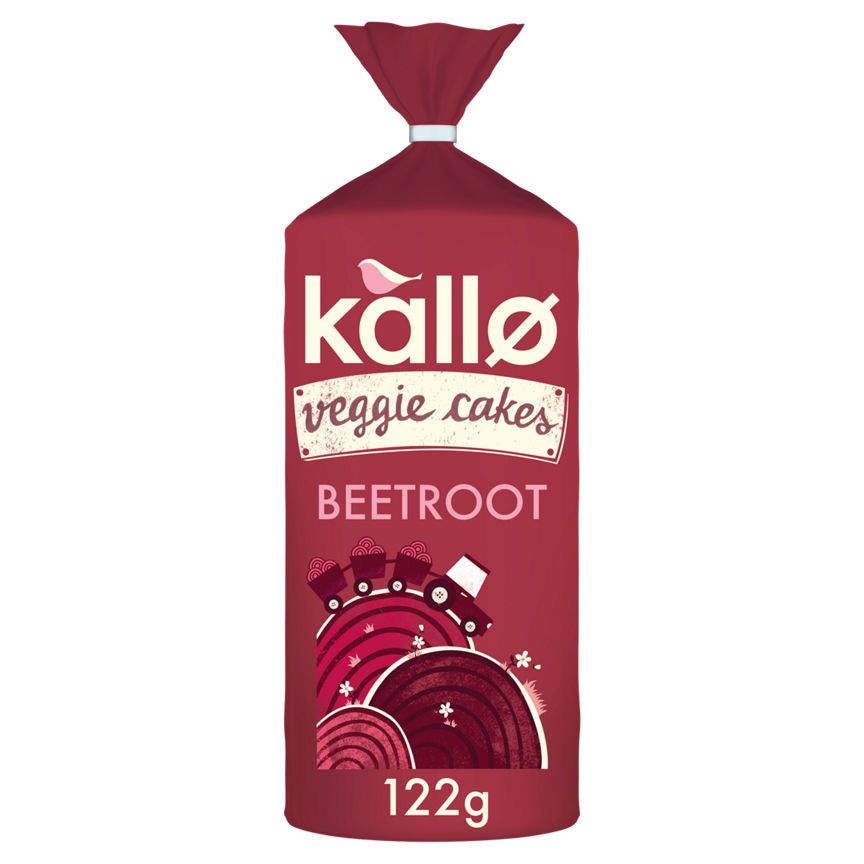 Kallo Beetroot &amp;amp; Balsamic Veggie Cakes