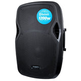 KAM RZ15ABT 15&amp;quot; Bluetooth Speaker, 1200W