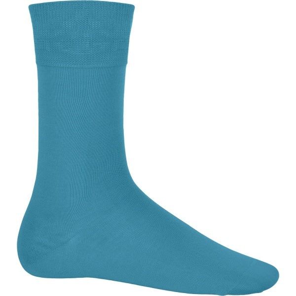 Kariban Cotton City Mens Casual Cotton Rich Socks (10-12UK) Tropical Blue / 1EA