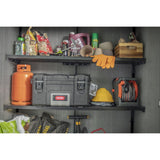 Keter Cortina Alto 4ft 6&amp;quot; x 2ft 4&amp;quot; (1.4 x 0.7m) 1,415 Litre Vertical Storage Shed with Shelves