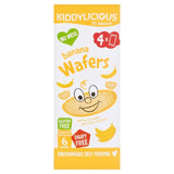 Kiddylicious Mini Wafers Banana   4 x 4g