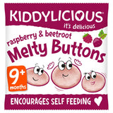 Kiddylicious Raspberry &amp;amp; Beetroot Melty Buttons 9 Months+