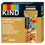 KIND Caramel Almond &amp;amp; Sea Salt Snack Bars Multipack   3 x 30g