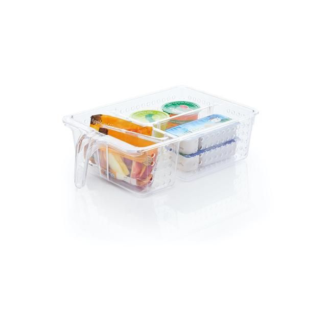 KitchenCraft Fridge / Cupboard Storage Large Container with Handles