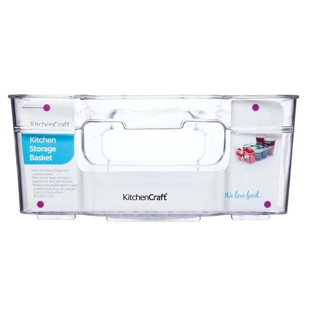 KitchenCraft Fridge / Cupboard Storage Medium Container