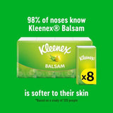 Kleenex Balsam Facial Tissues - Pocket Pack   8 x 9 per pack