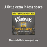 Kleenex Extra Large Facial Tissues - Twin Box   2 x 90 per pack