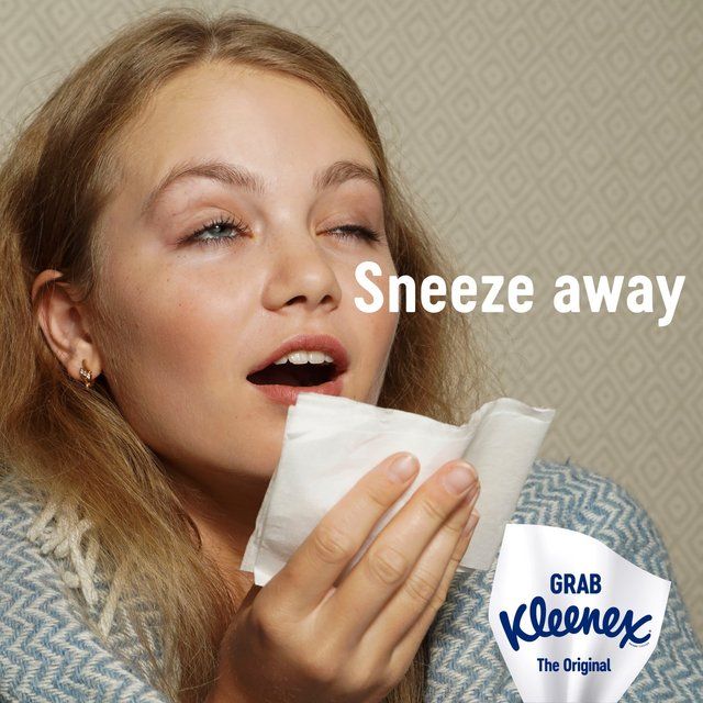 Kleenex The Original Facial Tissues - Twin Box   2 x 64 per pack