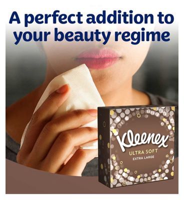 Kleenex Ultra Soft Extra Long Tissues Single Compact Box 40s