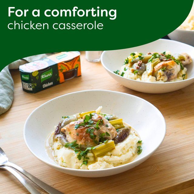 Knorr 4 Chicken Stock Pot   4 x 28g