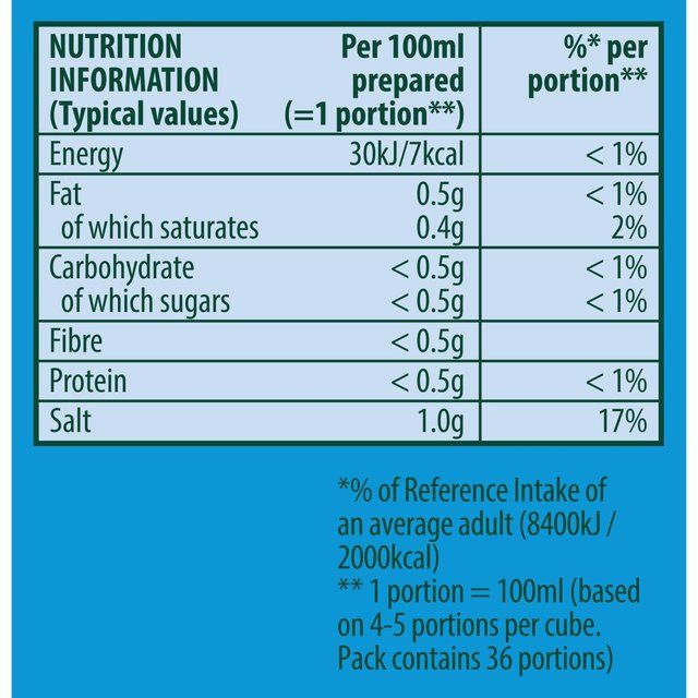 Knorr 8 Fish Stock Cubes   8 x 10g