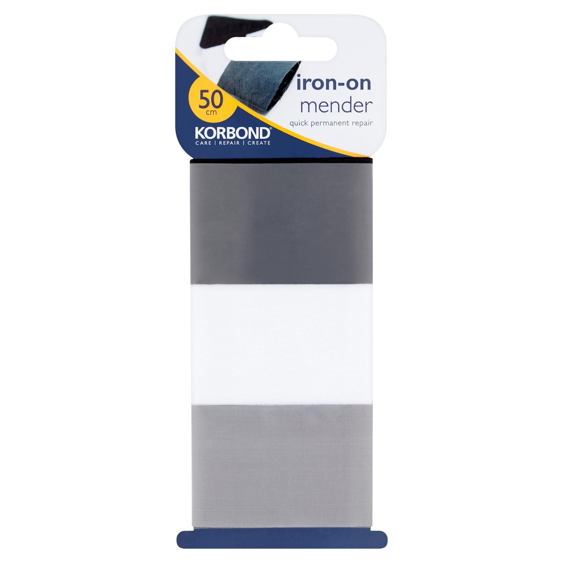 Korbond Care &amp;amp; Repair Iron On Mender 3.8cm x 50cm