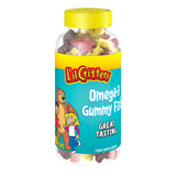 L'il Critters Omega-3 Gummy Fish Chewable Food Supplement, 180 Pack (90 Servings)