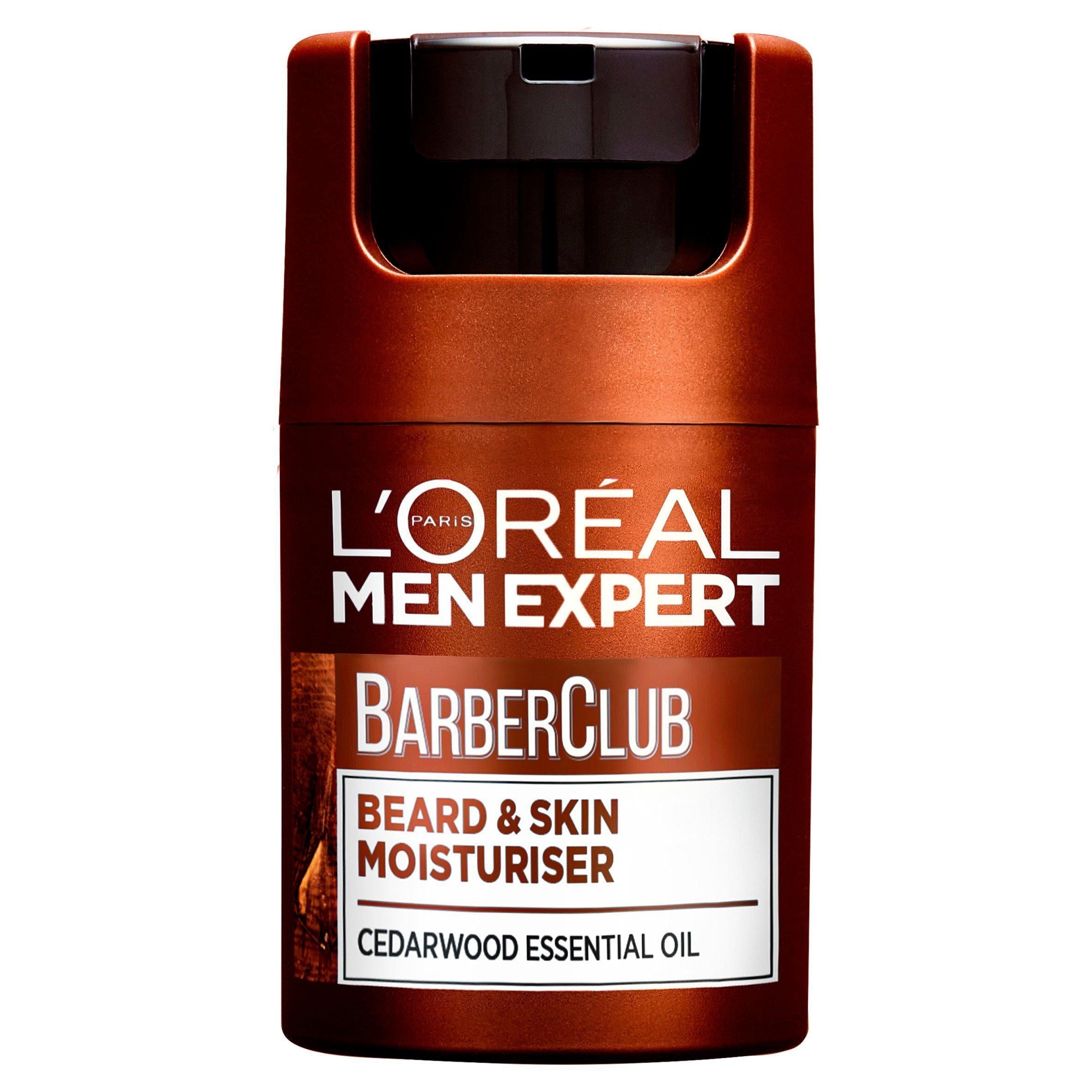 L'Or&amp;eacute;al Men Expert Barber Club Short Beard &amp;amp; Face Soothing Gel Moisturiser 50ml