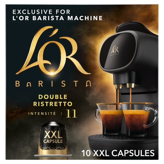 L'OR BARISTA Double Ristretto XXL Coffee Pods Intensity 11   10 per pack