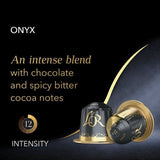 L'OR Onyx Coffee Pods x20 Intensity 12   20 per pack