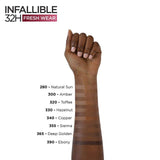 L'Oreal Paris Infallible 24hr Freshwear Liquid Foundation 330 Hazelnut