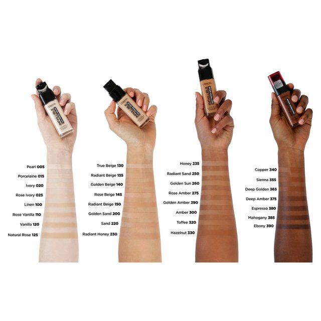 L'Oreal Paris Infallible 24hr Freshwear Liquid Foundation 365 Deep Golden