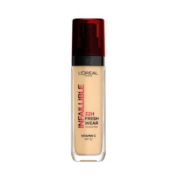 L'Oreal Paris Infallible 32H Freshwear Foundation 20 Ivory True Beige 130
