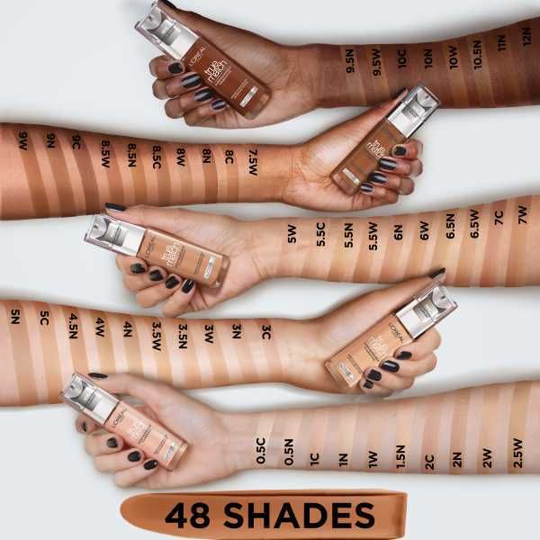 L'Oreal Paris Paris True Match Liquid Foundation 10R/C Cool