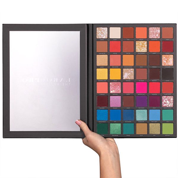 LaRoc Pro - 48 Colour Eyeshadow Palette - The Artistry Book