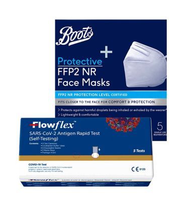 Lateral Flow Test &amp;amp; Face Mask Bundle