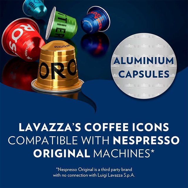 Lavazza Qualita Rossa Aluminium Nespresso Compatible Capsules   10 per pack