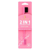 Lee Stafford Curls 2 in 1 Edge Brush &amp;amp; Comb