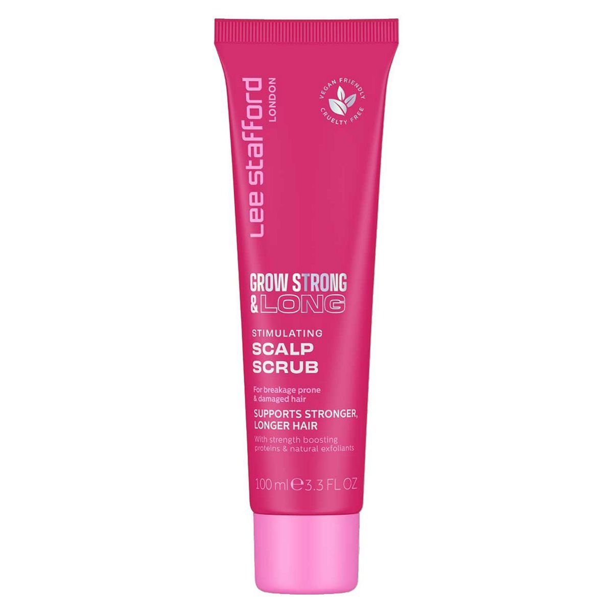 Lee Stafford Grow Strong &amp;amp; Long Stimulating Scalp Scrub 100ml