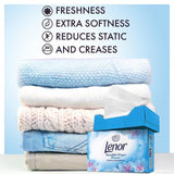 Lenor Fabric Tumble Dryer Sheets Spring Awakening   34 per pack
