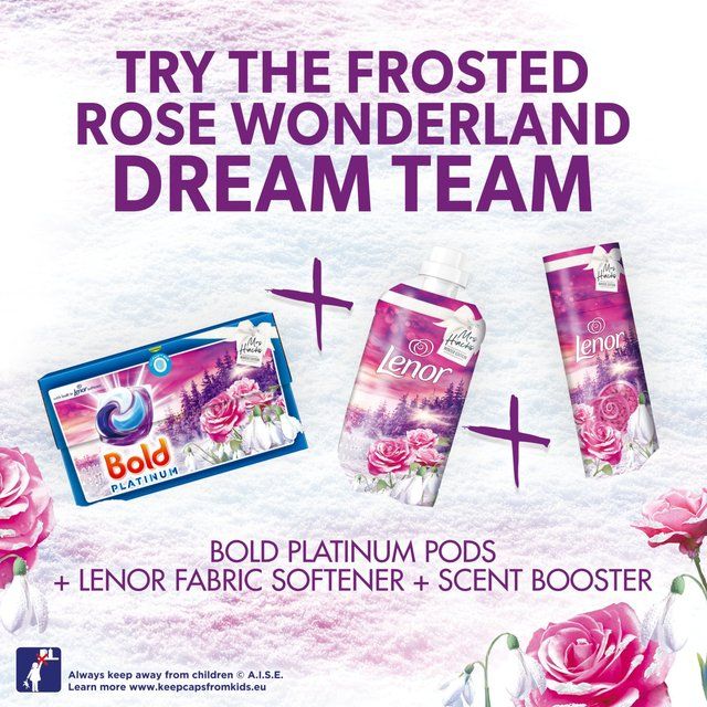 Lenor Unstoppables Rose Wonderland Scent Booster Beads   570g