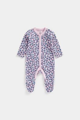 Leopard-Print Organic Cotton All In One